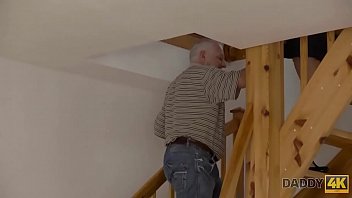 DADDY4K. Daddy Asks Son To Fix His Computer Then Fucks His Girlfriend