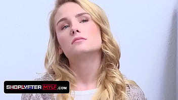 Blonde Milf Lisey Sweet Gets Suspended For Shoplifting And Punished By The Security Guard