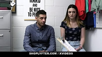 Mall Cop Fucking And Dominating Hot Girlfriend In Front Of Cuckold Boyfriend